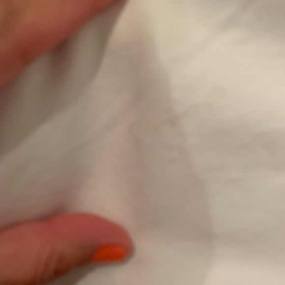 Nanette Nanette Lepore Pull On Cropped Pants in White size 14 - Picture 7 of 8